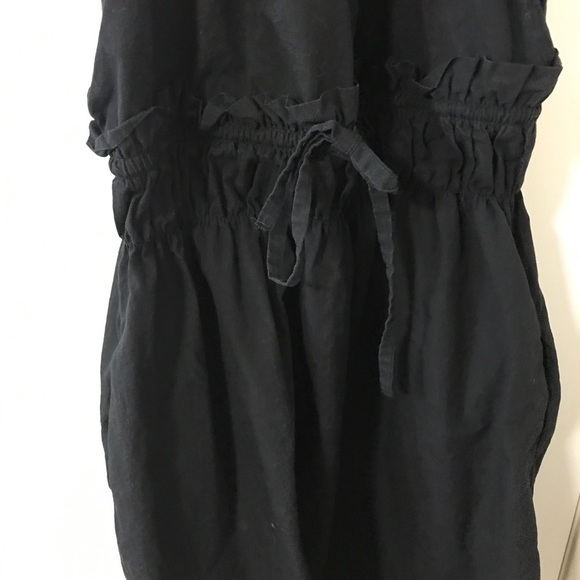 Zara trafaluc halter neck smock waist open back mini dress size Small - Picture 4 of 9